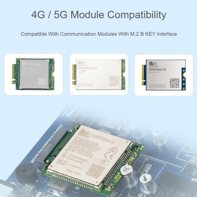 Waveshare 34252 CM5 Gigabit/2.5G Dual Ethernet Multi-Function Expansio ...