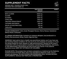 Load image into Gallery viewer, TYSON LABS H-Bomb Pre-Workout (300g)