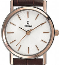 Load image into Gallery viewer, Authentic BULOVA Classic Brown Leather Ladies Watch Maverick Sales 1