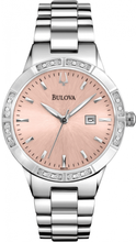 Load image into Gallery viewer, Authentic BULOVA Diamond Accented Stainless Steel Ladies Watch Maverick Sales 1