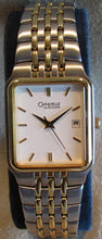 Load image into Gallery viewer, Authentic CARAVELLE by BULOVA Two Tone Stainless Steel Mens Dress Watch