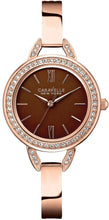 Load image into Gallery viewer, Authentic CARAVELLE by BULOVA Rose Gold Crystal Accented Ladies Watch