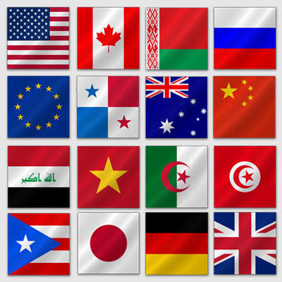 FLAGS - Large - 1500 x 900mm