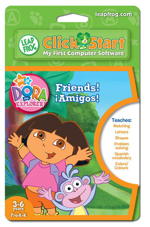 LEAPFROG ClickStart Dora The Explorer Educational Software