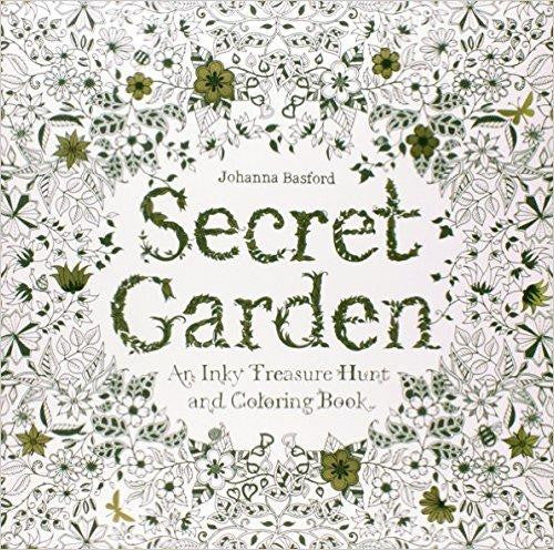 Secret Garden: An Inky Treasure Hunt And Colouring Book - Johanna Basford