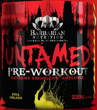 Load image into Gallery viewer, BARBARIAN NUTRITION Untamed Pre-Workout - 220g
