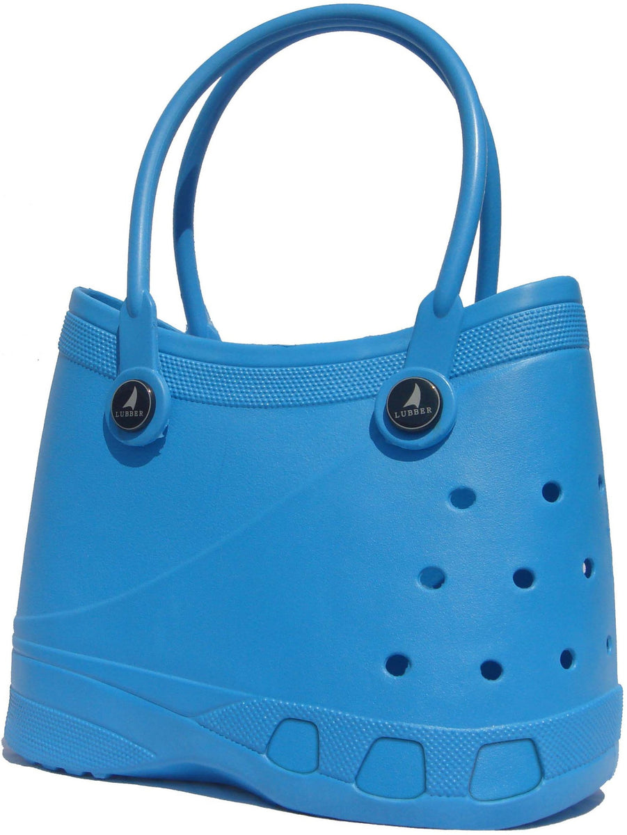 Rubber tote bag like crocs 2025