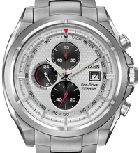 Load image into Gallery viewer, Authentic CITIZEN Eco-Drive Titanium Chronograph Mens Watch Maverick Sales 1