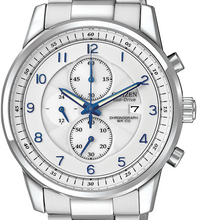 Load image into Gallery viewer, Authentic CITIZEN Eco-Drive Stainless Steel Chronograph Mens Watch Maverick Sales 1