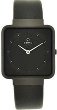 Load image into Gallery viewer, Authentic OBAKU Denmark Harmony Black Leather Ladies Watch Maverick Sales 1