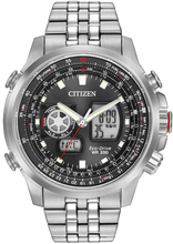 Load image into Gallery viewer, Authentic CITIZEN Eco Drive Promaster Air Alarm Chronograph Mens Watch Maverick Sales 1