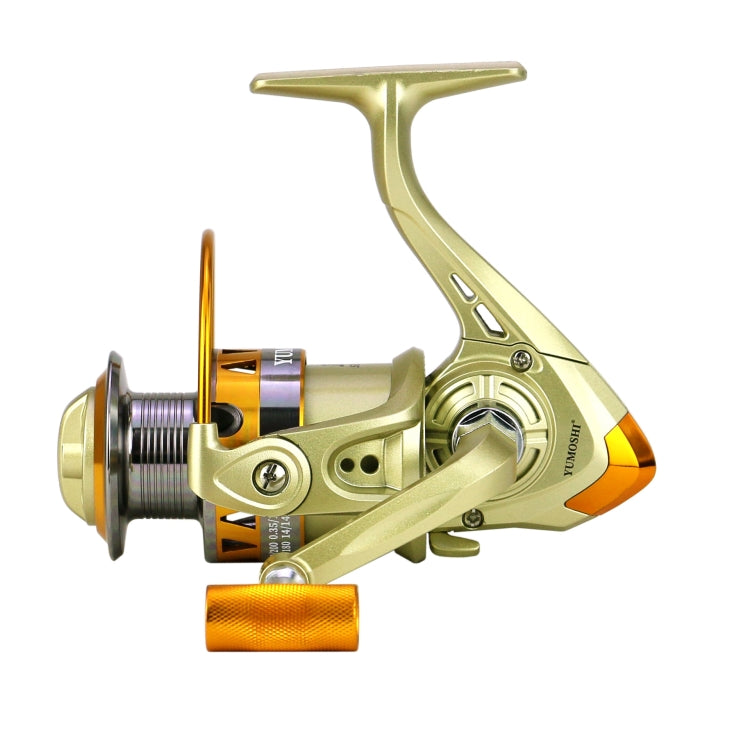 YUMOSHI JF4000 Spinning Fishing Reel 5.2:1 Gear Ratio Metal Spool