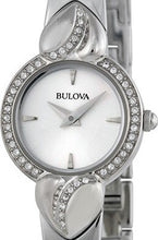 Load image into Gallery viewer, BULOVA Ladies Crystal Accented Stainless Steel Watch