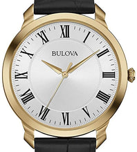 Load image into Gallery viewer, Authentic BULOVA Ultra Slim Black Leather Mens Dress Watch Maverick Sales 1