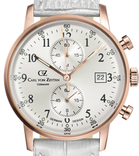 Load image into Gallery viewer, Authentic CARL VON ZEYTEN Rose Gold Chronograph Ladies Watch Maverick Sales 1