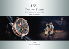 Load image into Gallery viewer, Authentic CARL VON ZEYTEN Rose Gold Chronograph Ladies Watch Maverick Sales 1
