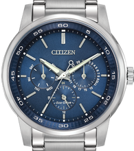 Load image into Gallery viewer, Authentic CITIZEN Eco-Drive Stainless Steel Multifunction Mens Watch Maverick Sales 1