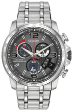 Load image into Gallery viewer, Authentic CITIZEN Eco Drive Stainless Steel Atomic Timekeeping Chronograph Mens Watch Maverick Sales 1
