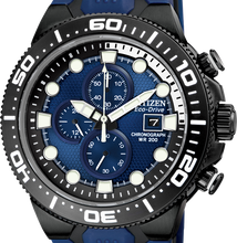Load image into Gallery viewer, Authentic CITIZEN Eco-Drive Scuba Fin Diver Chronograph Mens Watch Maverick Sales 1