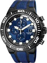 Load image into Gallery viewer, Authentic CITIZEN Eco-Drive Scuba Fin Diver Chronograph Mens Watch Maverick Sales 1