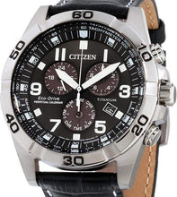 Load image into Gallery viewer, Authentic CITIZEN Eco-Drive Titanium Perpetual Calendar Chronograph Mens Watch Maverick Sales 1