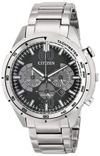 Load image into Gallery viewer, Authentic CITIZEN Eco-Drive HTM Stainless Steel Chronograph Mens Watch Maverick Sales 1