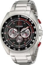 Load image into Gallery viewer, Authentic CITIZEN Eco-Drive WDR Stainless Steel Chronograph Mens Watch Maverick Sales 1