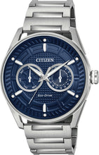 Load image into Gallery viewer, Authentic CITIZEN Eco Drive Stainless Steel Blue Dial Mens Watch Maverick Sales 1