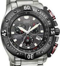 Load image into Gallery viewer, Authentic CITIZEN Eco-Drive Titanium Perpetual Calendar Chronograph Mens Watch Maverick Sales 1