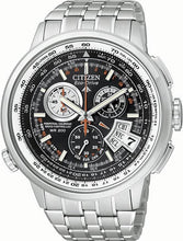 Load image into Gallery viewer, Authentic CITIZEN Eco Drive Stainless Steel Atomic Timekeeping Perpetual Calendar Chronograph Mens Watch Maverick Sales 1
