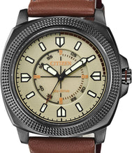 Load image into Gallery viewer, Authentic CITIZEN Eco-Drive CTO Brown Leather Mens Watch Maverick Sales 1