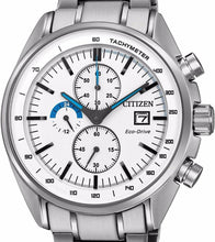 Load image into Gallery viewer, Authentic CITIZEN Eco-Drive Stainless Steel Chronograph Mens Watch Maverick Sales 1