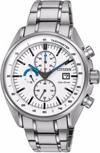 Load image into Gallery viewer, Authentic CITIZEN Eco-Drive Stainless Steel Chronograph Mens Watch Maverick Sales 1