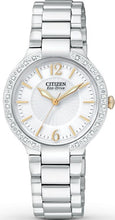 Load image into Gallery viewer, Authentic CITIZEN Eco-Drive Firenza Diamond Accented Stainless Steel Ladies Watch Maverick Sales 1