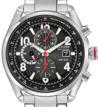 Load image into Gallery viewer, Authentic CITIZEN Eco-Drive Chandler Stainless Steel Chronograph Mens Watch Maverick Sales 1