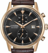 Load image into Gallery viewer, Authentic CITIZEN Eco-Drive Corso Rose Gold Chronograph Mens Watch Maverick Sales 1