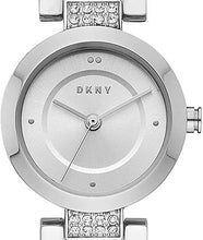 Load image into Gallery viewer, Authentic DKNY City Link Crystal Accented Stainless Steel Ladies Watch Maverick Sales 1
