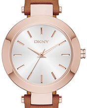 Load image into Gallery viewer, Authentic DKNY Stanhope Rose Gold Brown Leather Ladies Watch Maverick Sales 1