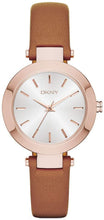 Load image into Gallery viewer, Authentic DKNY Stanhope Rose Gold Brown Leather Ladies Watch Maverick Sales 1