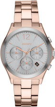 Load image into Gallery viewer, Authentic DKNY Parsons Rose Gold Stainless Steel Chronograph Ladies Watch Maverick Sales 1