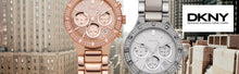 Load image into Gallery viewer, Authentic DKNY Stanhope Rose Gold Brown Leather Ladies Watch Maverick Sales 1
