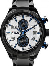 Load image into Gallery viewer, Authentic FILA Black Stainless Steel Chronograph Mens Watch Maverick Sales 1