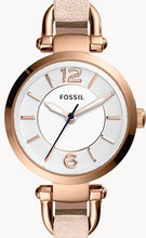 Load image into Gallery viewer, Authentic FOSSIL Georgia Leather Ladies Watch Maverick Sales 1