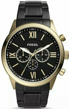 Load image into Gallery viewer, Authentic FOSSIL Flynn Black Stainless Steel Chronograph Mens Watch Maverick Sales 1