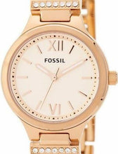Load image into Gallery viewer, Authentic FOSSIL Rose Gold Crystal Accented Ladies Watch Maverick Sales 1