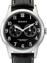 Load image into Gallery viewer, Authentic GANT Black Leather Multifunction Mens Watch Maverick Sales 1