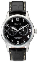 Load image into Gallery viewer, Authentic GANT Black Leather Multifunction Mens Watch Maverick Sales 1