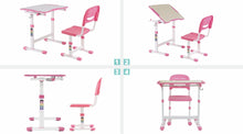 Load image into Gallery viewer, HEALTHY ERGO Kids Study Desk & Chair Set - Pink Maverick Sales 1