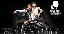 Load image into Gallery viewer, Authentic KARL LAGERFELD Stainless Steel & White Rubber Ladies Watch Maverick Sales 1
