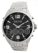 Load image into Gallery viewer, Authentic KENNETH COLE Reaction Black Stainless Steel Oversized Mens Watch
